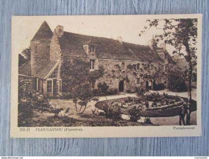 Cpa Plougasnou (29) pontplencoat
