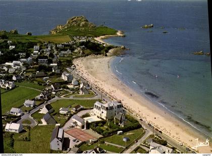 CPSM Plougasnou la plage de Primel