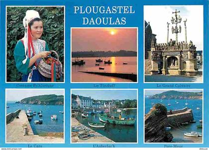 Carte Postale - 29 - Plougastel Daoulas - Multivues - Folklore - Voir Scans Recto Verso