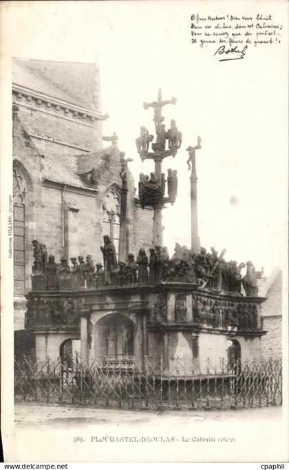 CPA Plougastel Daoulas Le Calvaire Botrel