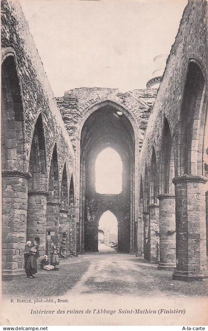 29 PLOUGONVELIN ABBAYE SAINT MATHIEU