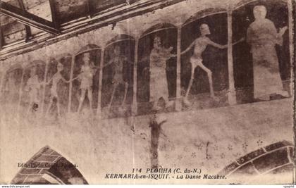 CPA Plouha Kermaria en Isquit La Danse Macabre