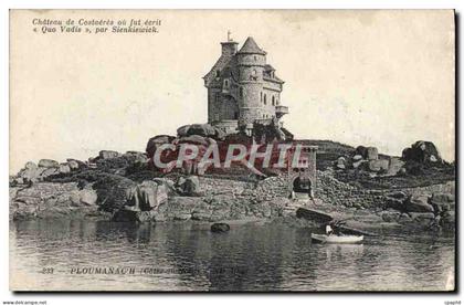 CPA Ploumanac'h Chateau de Costaeres