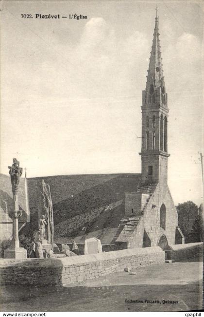 CPA Plozevet L'Eglise