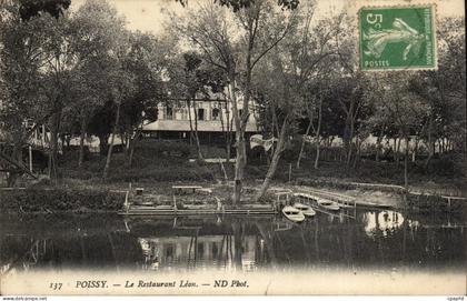 Poissy CPA Le restaurant Leon