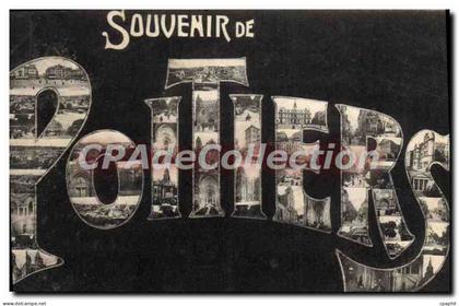 CPA Souvenir de Poitiers