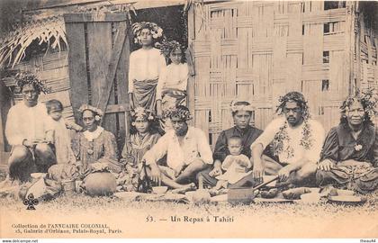 ¤¤  -   Polynésie Française   -   Un Repas à TAHITI   -   Famille Tahitienne   -  ¤¤