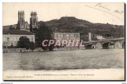 Pont a Mousson avant la guerre CPA Pont et cote de Mousson