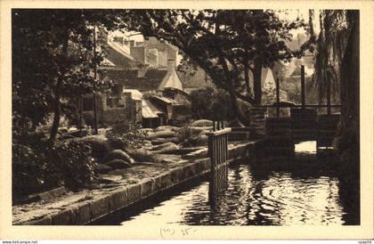 CPA Pont Aven Le chaos