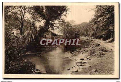 Pont Aven CPA L'aven au bois d'amour