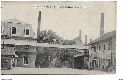PONT-de-CHERUY - Les Usines GRAMMONT