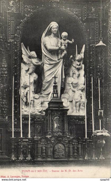 Pont de l'Arche - L'Eglise - Interieur - CPA