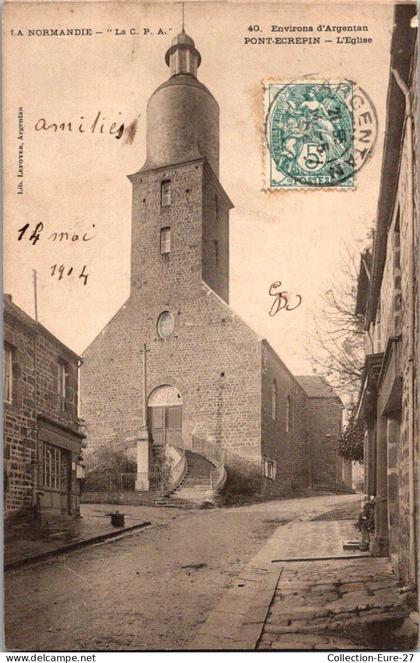 (13/10/25) 61-CPA PONT ECREPIN