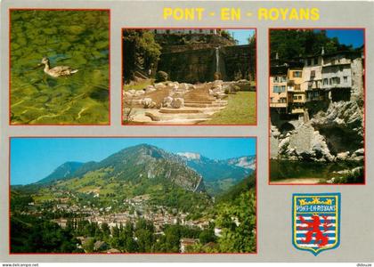 38 - Pont en Royans - Multivues - Blasons - CPM - Carte Neuve - Voir Scans Recto-Verso