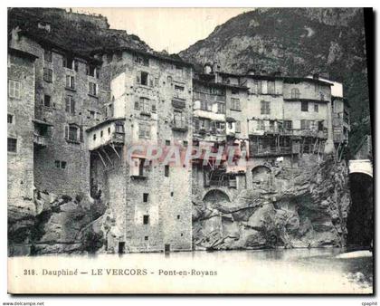 CPA Dauphine Le Vercors Pont en Royans