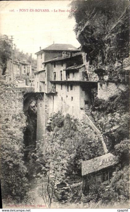 CPA Pont En Royans Le Pont
