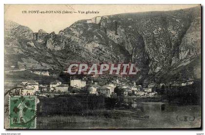 CPA Pont en Royans Vue generale