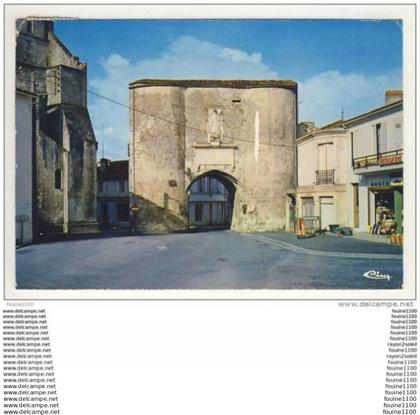 carte ( format 15 x 10,5 ) pont l' abbé d' arnoult ( recto verso )