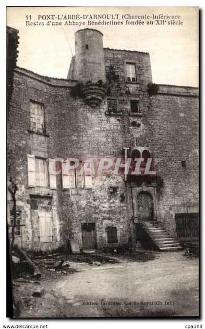 CPA Pont L Abbe D Arnoult Restes d ne abbaye benedictine