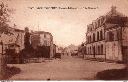 N°29876 W -cpa Pont L'Abbé d'Arnoult -la chaume-