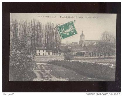 pont l'abbé d'arnoult vue générale édit.braun n° 2281   belle carte