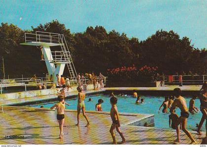 **  UNIQUE   *** 17 *** carte de stock imprimeur  -  Pont l'Abbé d'Arnoult  la piscine