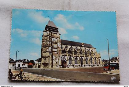 Cpm, Pont l'Evêque, église saint Michel, Calvados 14