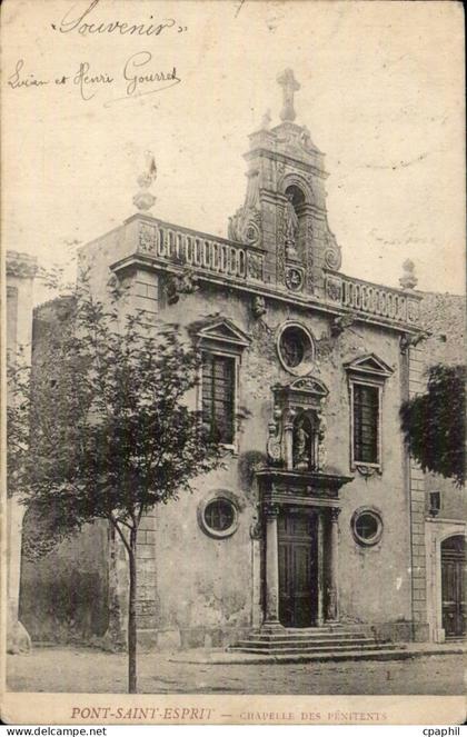 Pont Saint Esprit CPA Chapelle des Penitents