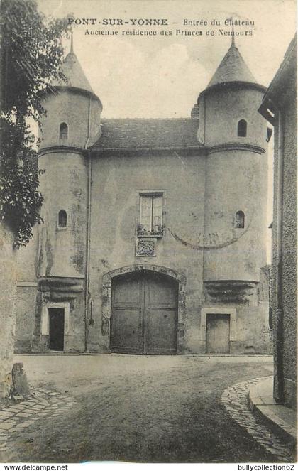 CPA Pont sur Yonne 89/126