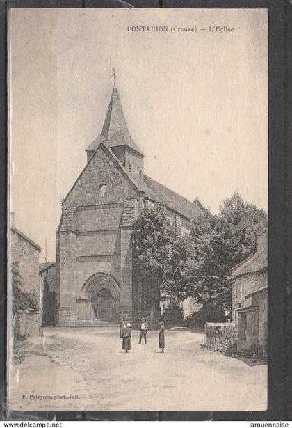 23 - PONTARION - L' Eglise