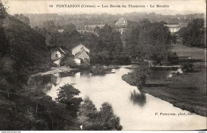 CPA Pontarion Les Bords du Thaurion Le moulin