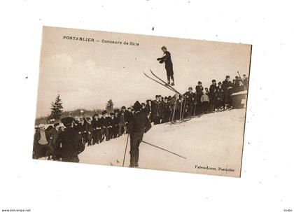 PONTARLIER CONCOURS DE SKIS