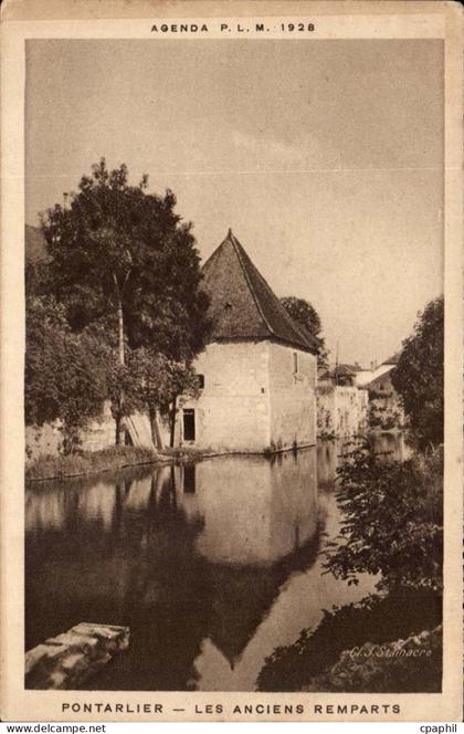 Pontarlier CPA Les anciens remparts