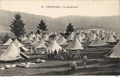 Pontarlier - Le Campement - CPA