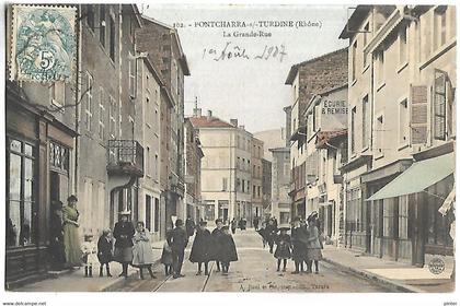 PONTCHARRA SUR TURDINE - La Grande Rue