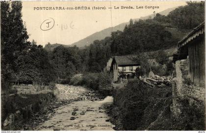 CPA PONTCHARRA-sur-BREDA - Le BREDA - Les Gorges (630019)