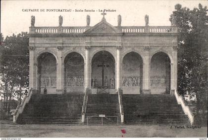 CPA Caivaire De Pontchateau Scala Saneta Le Pretofre