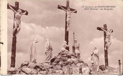 CPA Calvaire de Pontchateau Le Golgotha