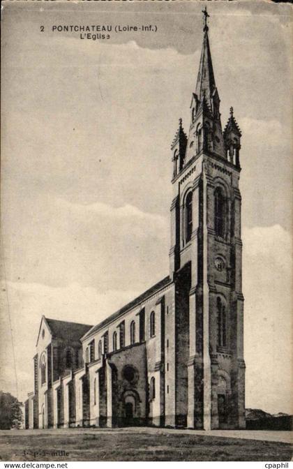 Pontchateau CPA L'eglise