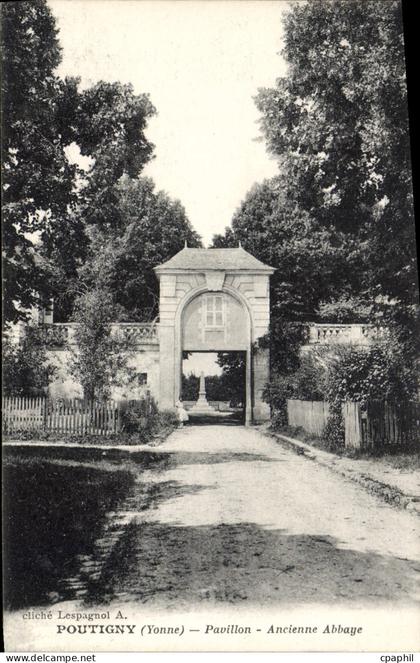 CPA Pontigny Yonne Pavillon Ancienne Abbaye