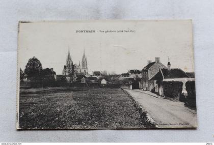 Pontmain, vue générale, côté Sud Est, Mayenne 53