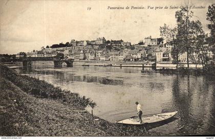 CPA Panorama de Pontoise Vue prise de Saint Ouen l'Aumone
