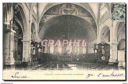 CPA Pontoise Choeur Notre Dame de Pontoise