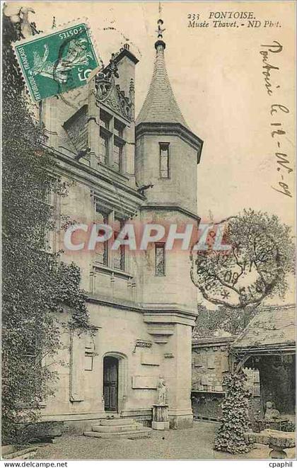 CPA Pontoise Musee Thavet