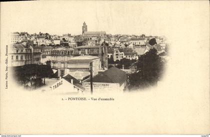 CPA Pontoise Vue d'Ensemble