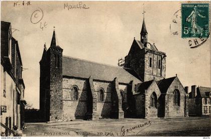 CPA PONTORSON - L'Église (589524)