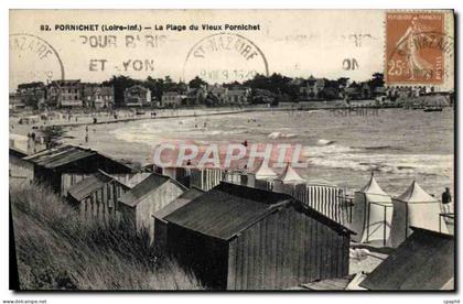 CPA Pornichet La Plage Du Vieux Pornichet