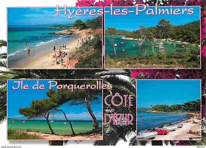83 - Ile de Porquerolles - Multivues - CPM - Voir Scans Recto-Verso