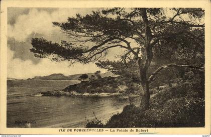 CPA Ile de Porquerolles La pointe du robert