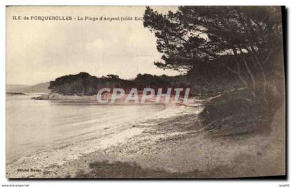 CPA Porquerolles La Plage d Argent